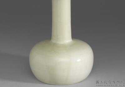 图片[2]-Flat-rimmed mallet vase, Ding ware, Northern Song to Jin dynasty, 12th century-China Archive